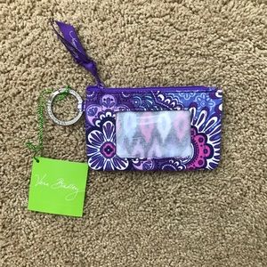 Vera Bradley ID Keychain